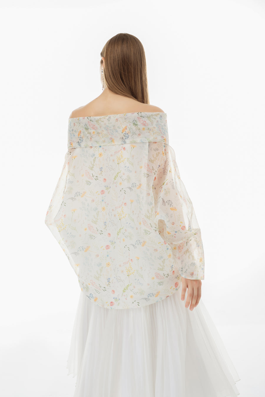 Amelia Top - Flower Print