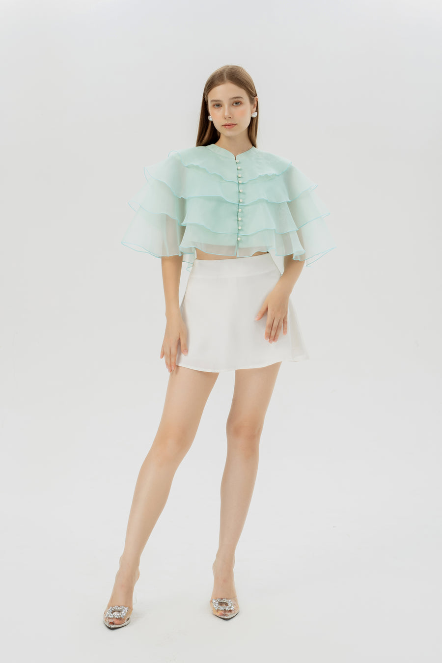 Gaia Blouse - Mint