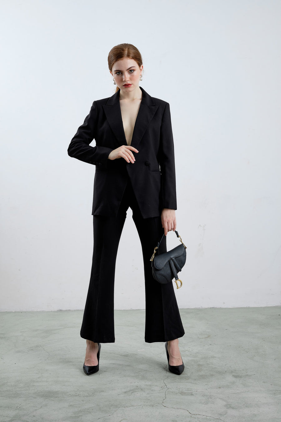 Black Flare Pant