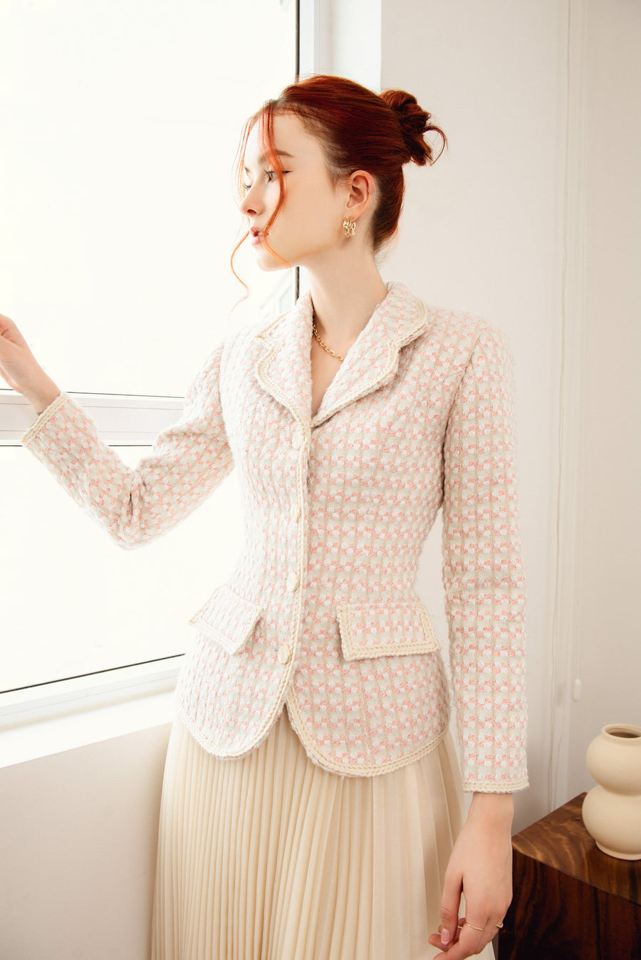 Rosaline Tweed Blazer