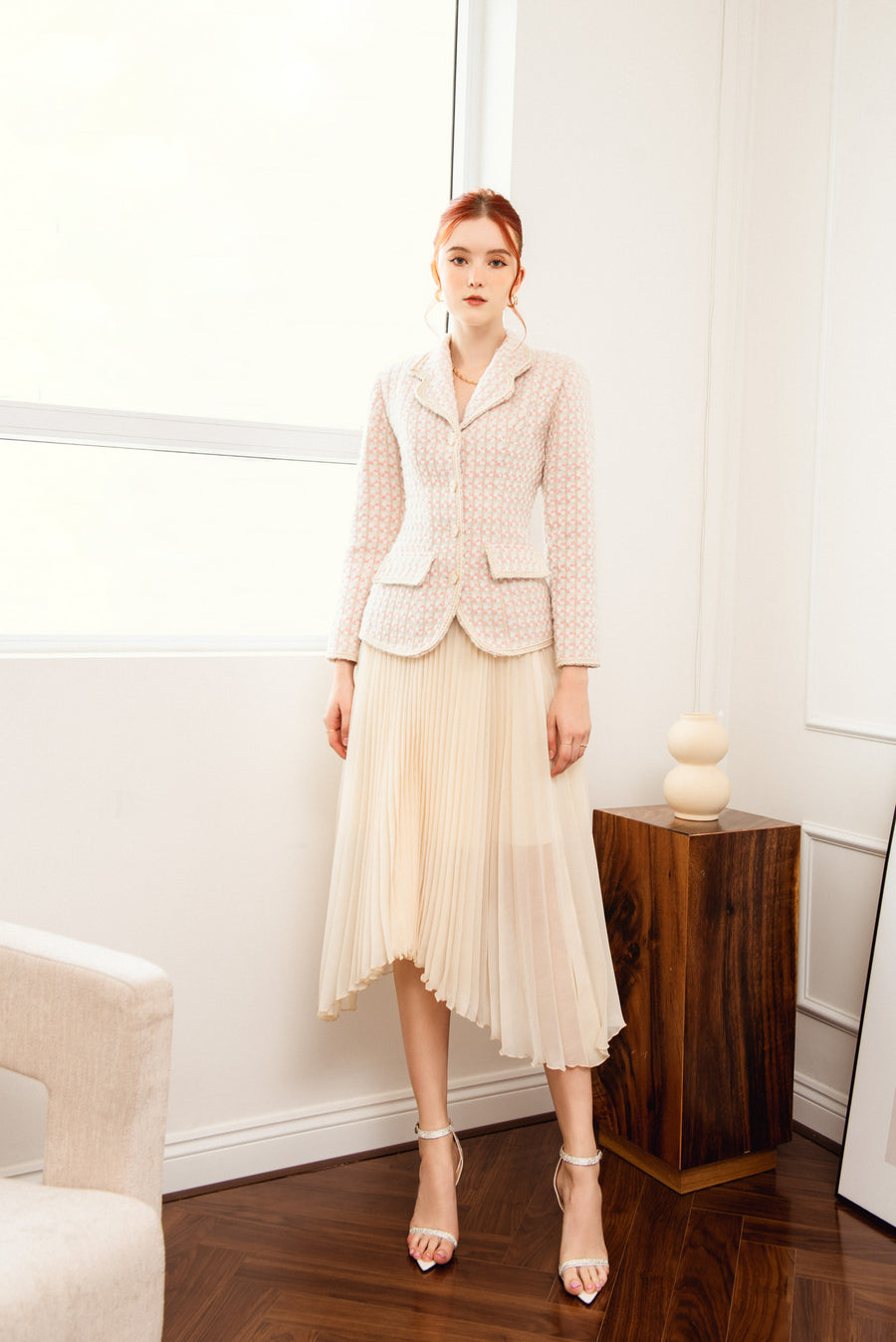 Rosaline Tweed Blazer