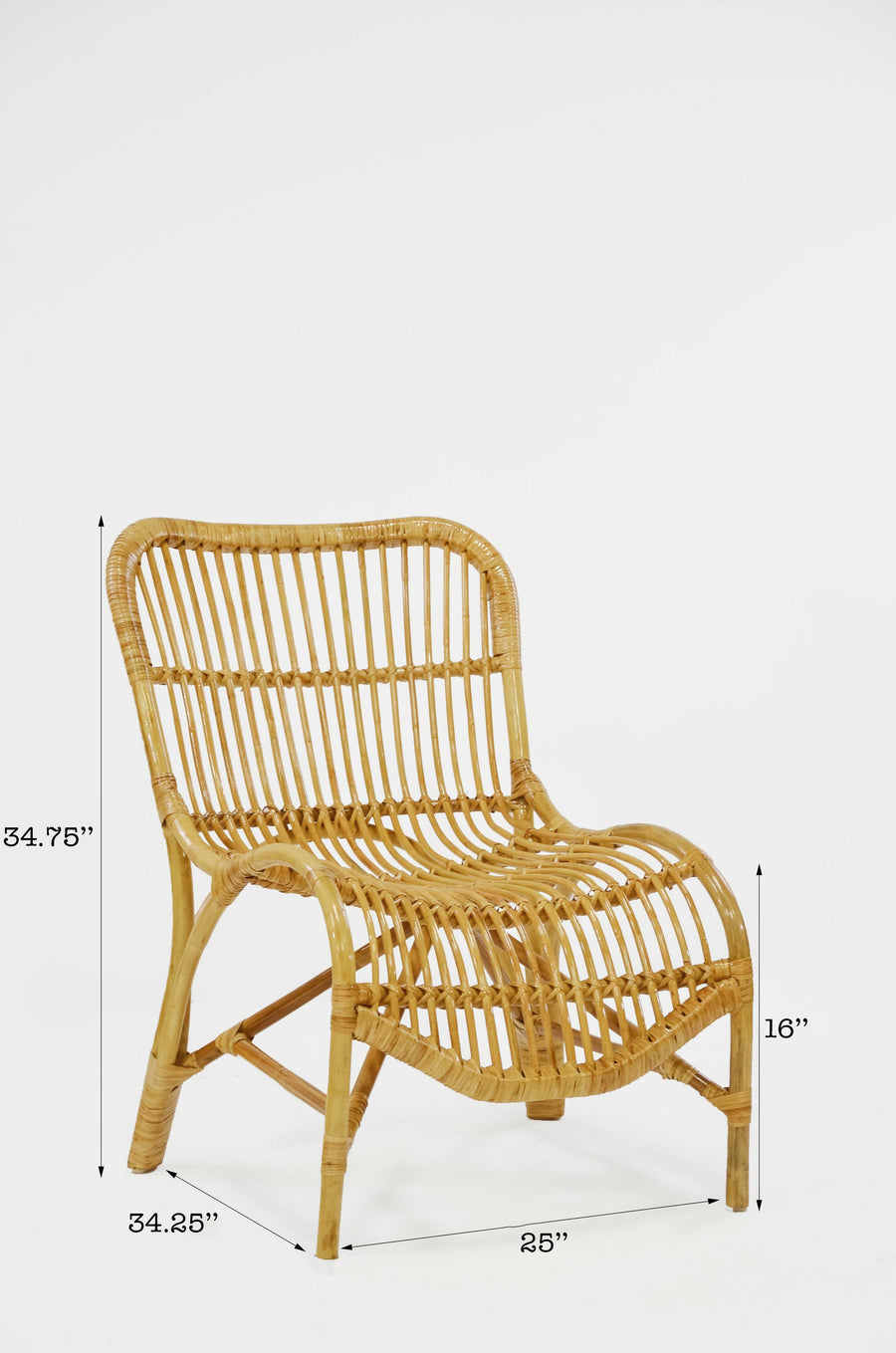 Venice Rattan Lounge Chair