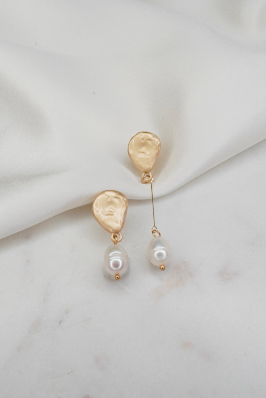 Long Pearl Earrings - Élan Studio LLC