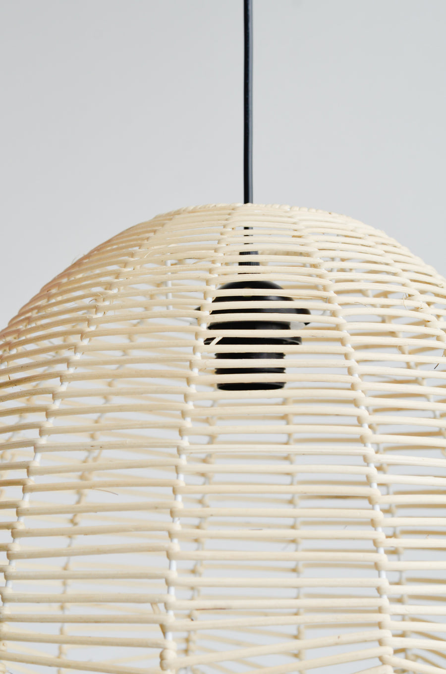 Casden Geometric Rattan Pendant Light