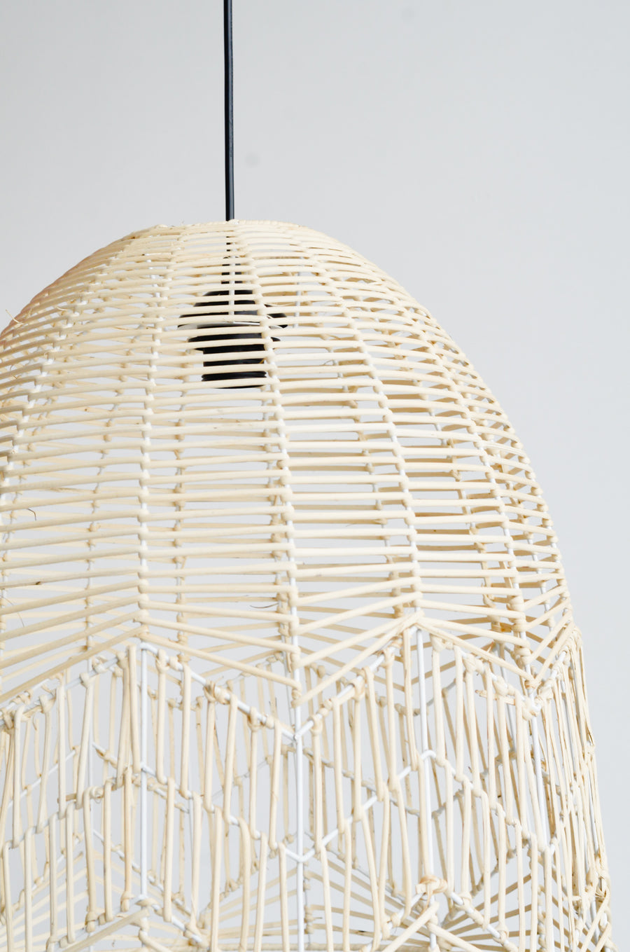 Casden Geometric Rattan Pendant Light