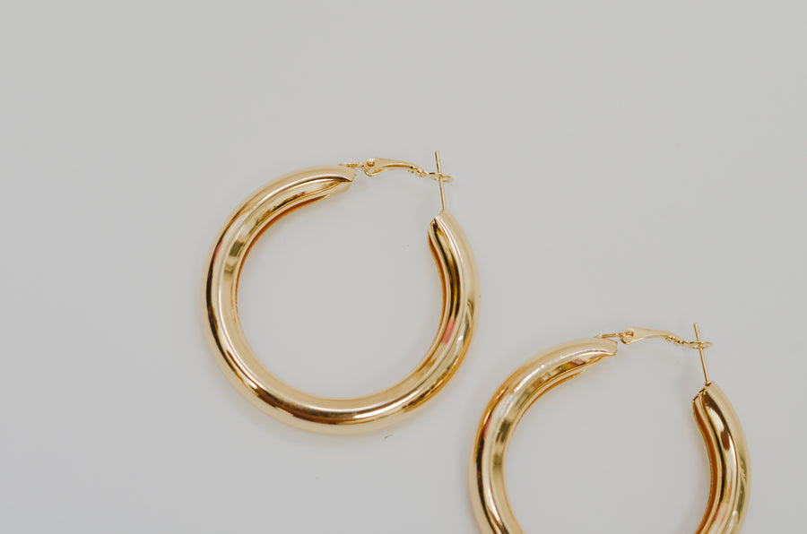 Punk Hoop Earrings