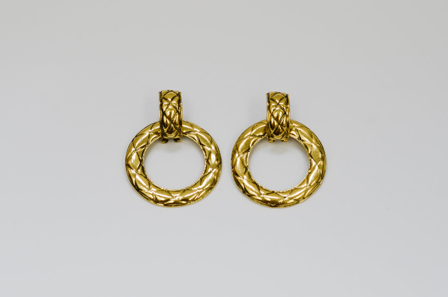 Vintage Gold Hoops (2 Styles)