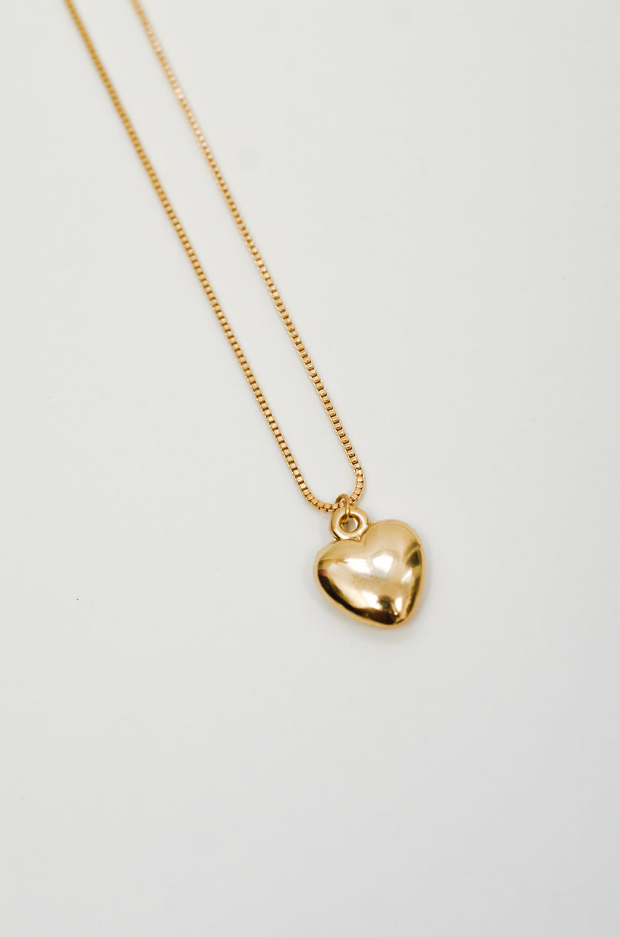 Gold Heart Necklace