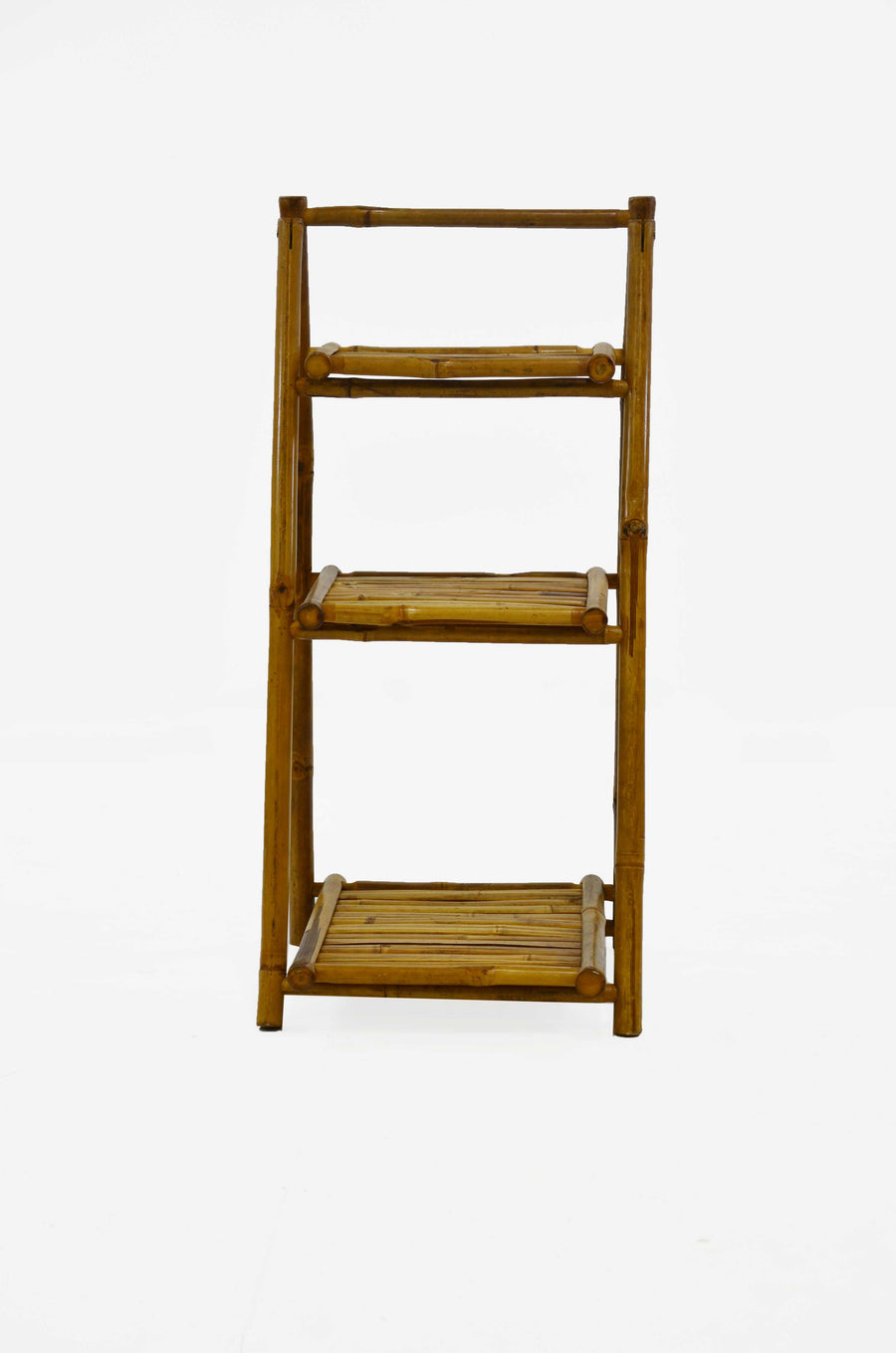 Noah Bamboo Three Levels Ladder Shelf