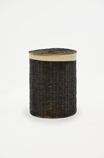 Ethan Round Lidded Fiber Basket