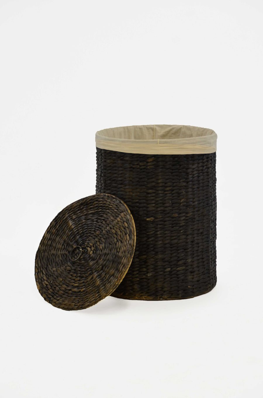 Ethan Round Lidded Fiber Basket