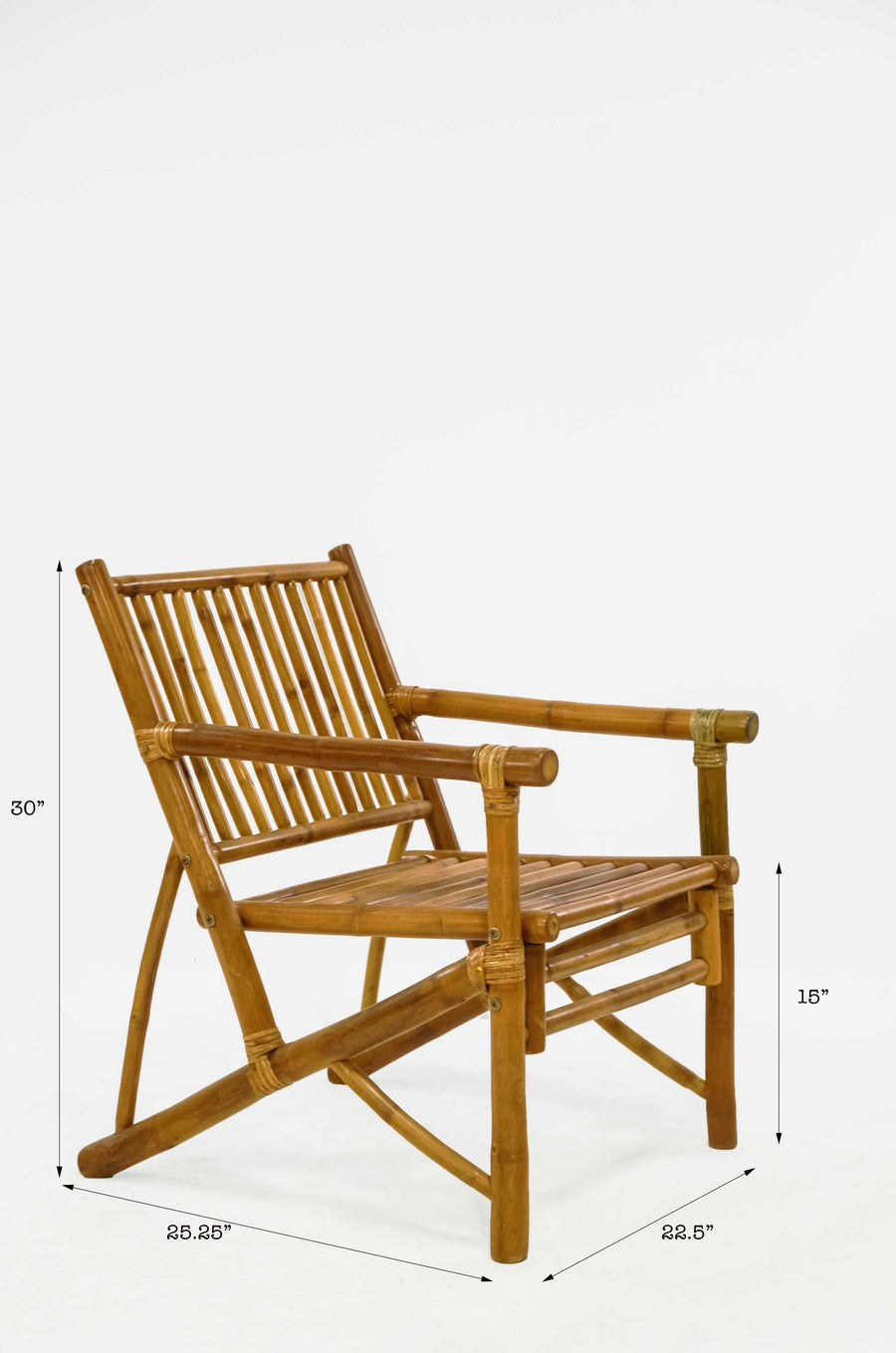 Ines Bamboo Armchair