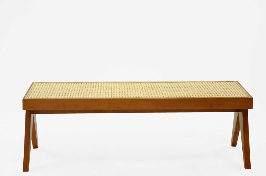 Ramona Natural Cane Bench