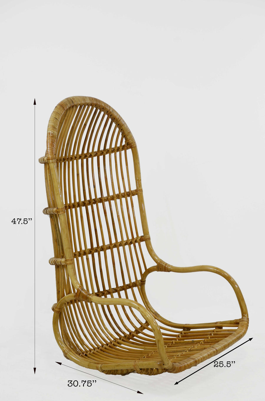 Eugenia Rattan Swing Chair