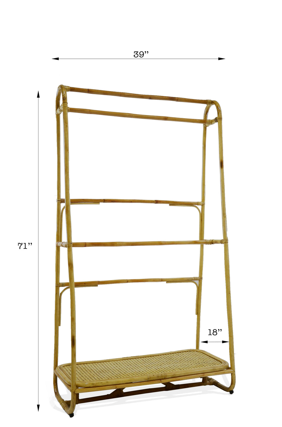 Rattan Clothing Rack