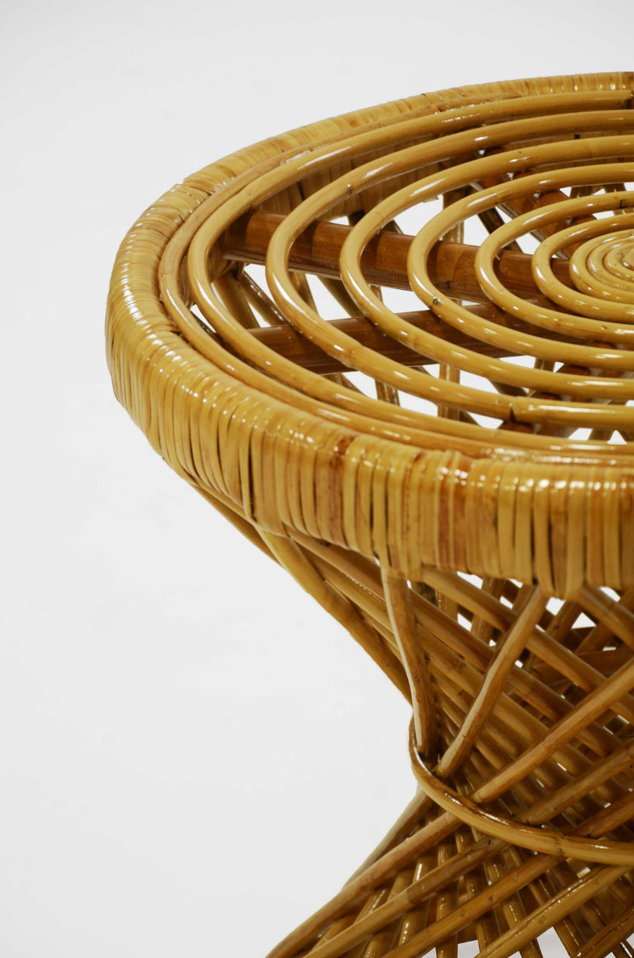 Boho Rattan Sidetable