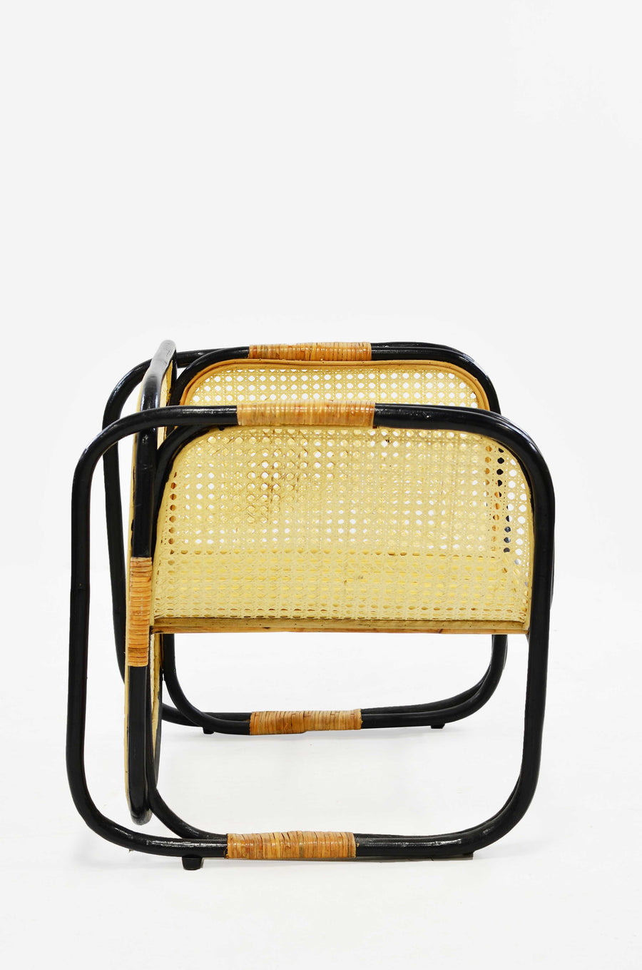 Fabio Rattan Lounge Chair