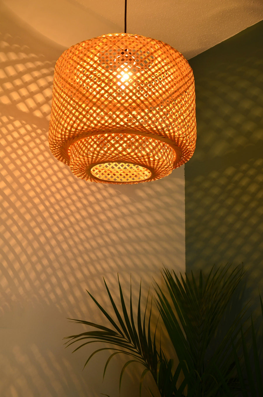 Rattan Pendant Light