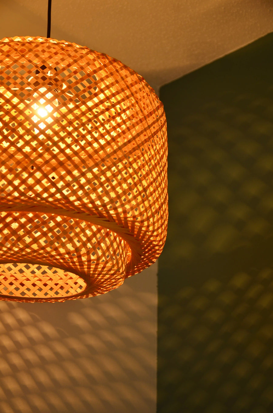 Rattan Pendant Light