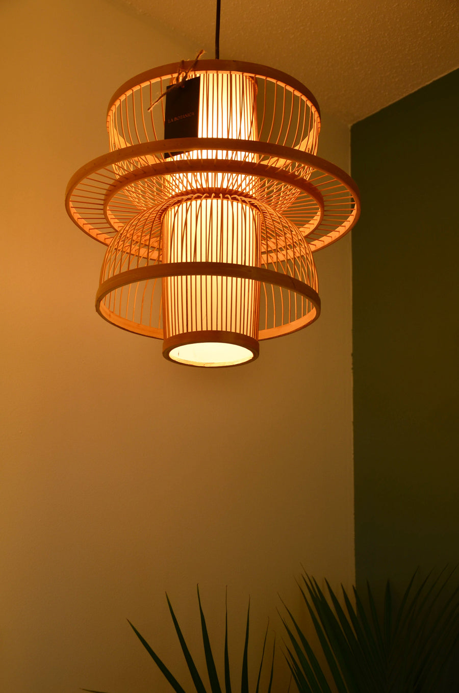 Paloma Bamboo Pendant Light