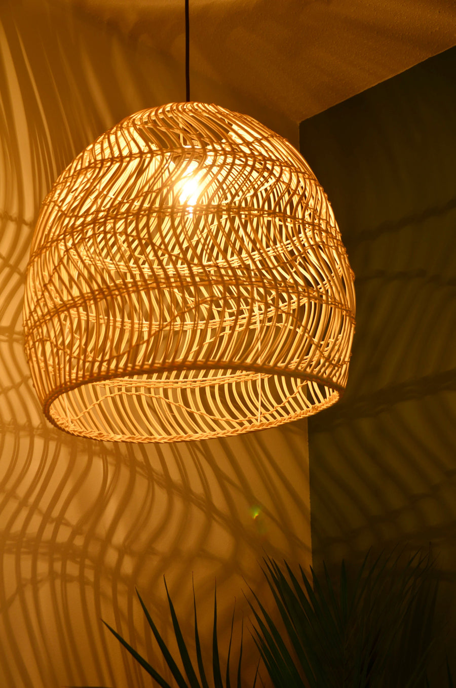 Tristan Rattan Pendant Light