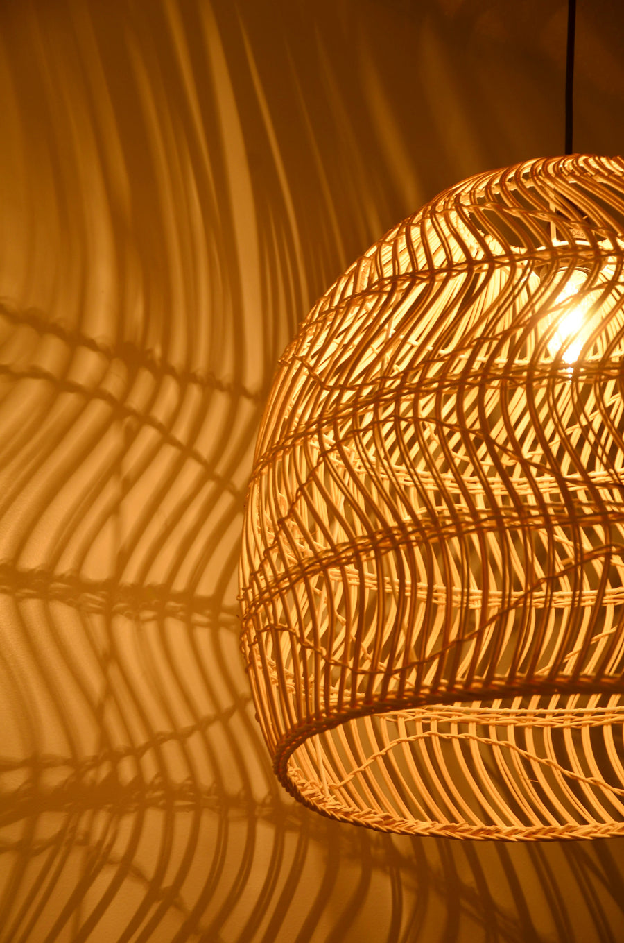 Tristan Rattan Pendant Light