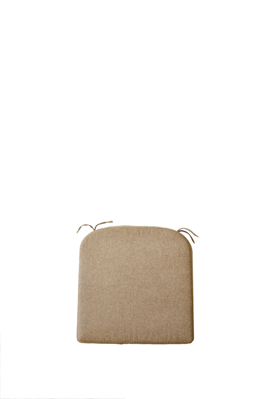 Half-rounded Rectangle Beige Cushion