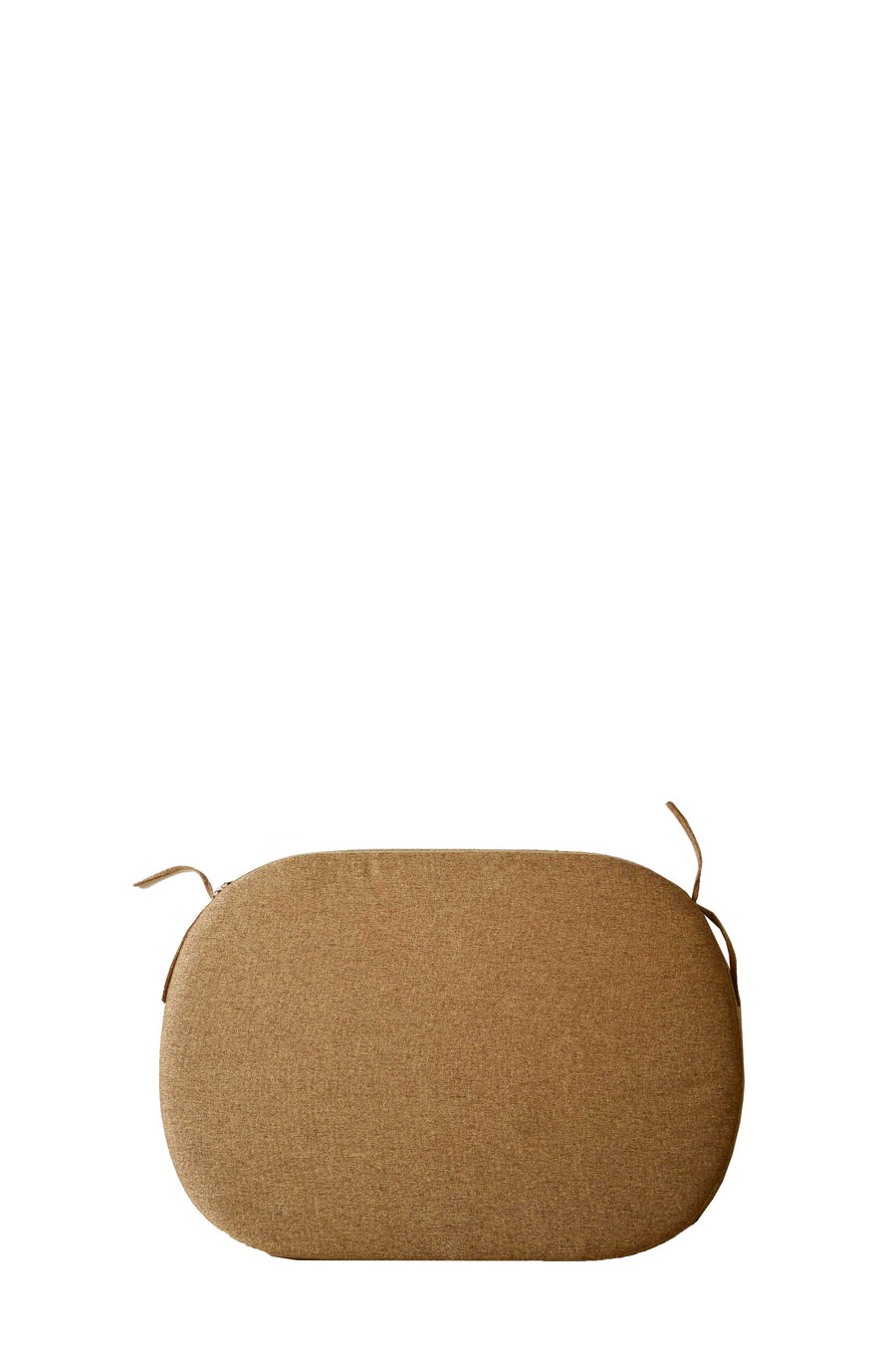 Rounded Rectangle Beige Cushion