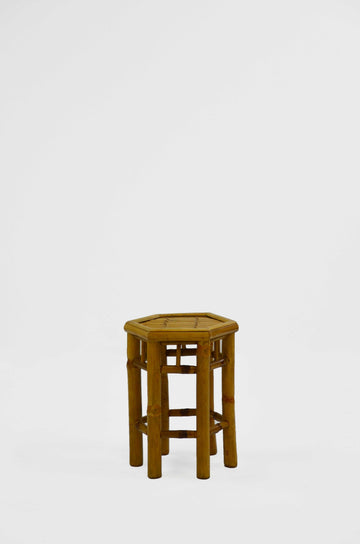 Ines Vintage Bamboo Stool