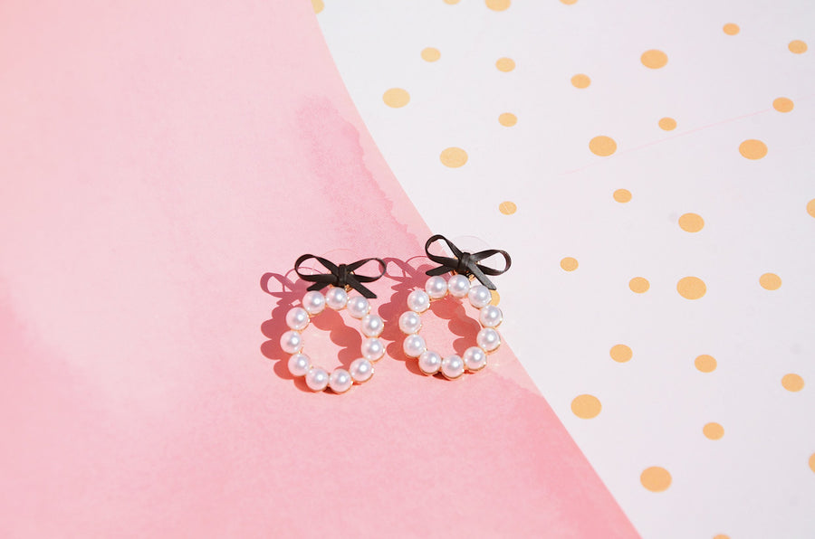 The Pretty Bow Earrings - Élan Studio LLC