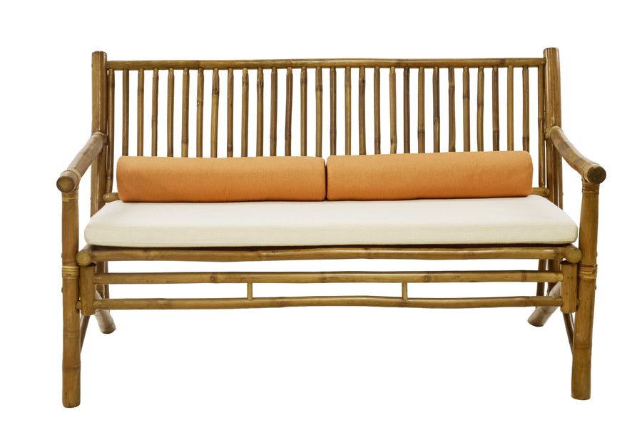 Rose Breezy Bamboo Loveseat