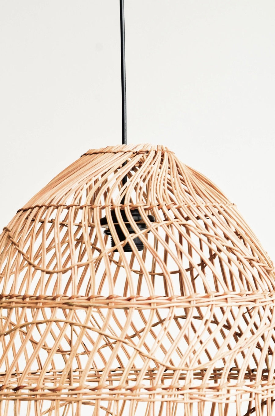 Rattan Round Pendant