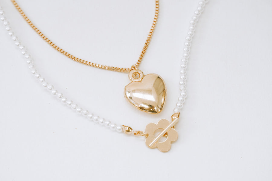 Gold Heart Necklace