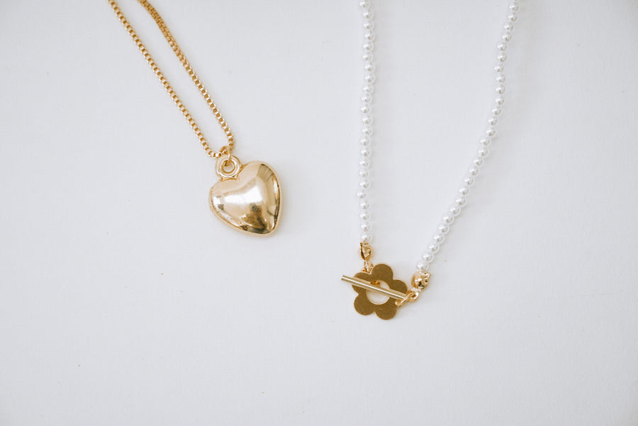 Gold Heart Necklace