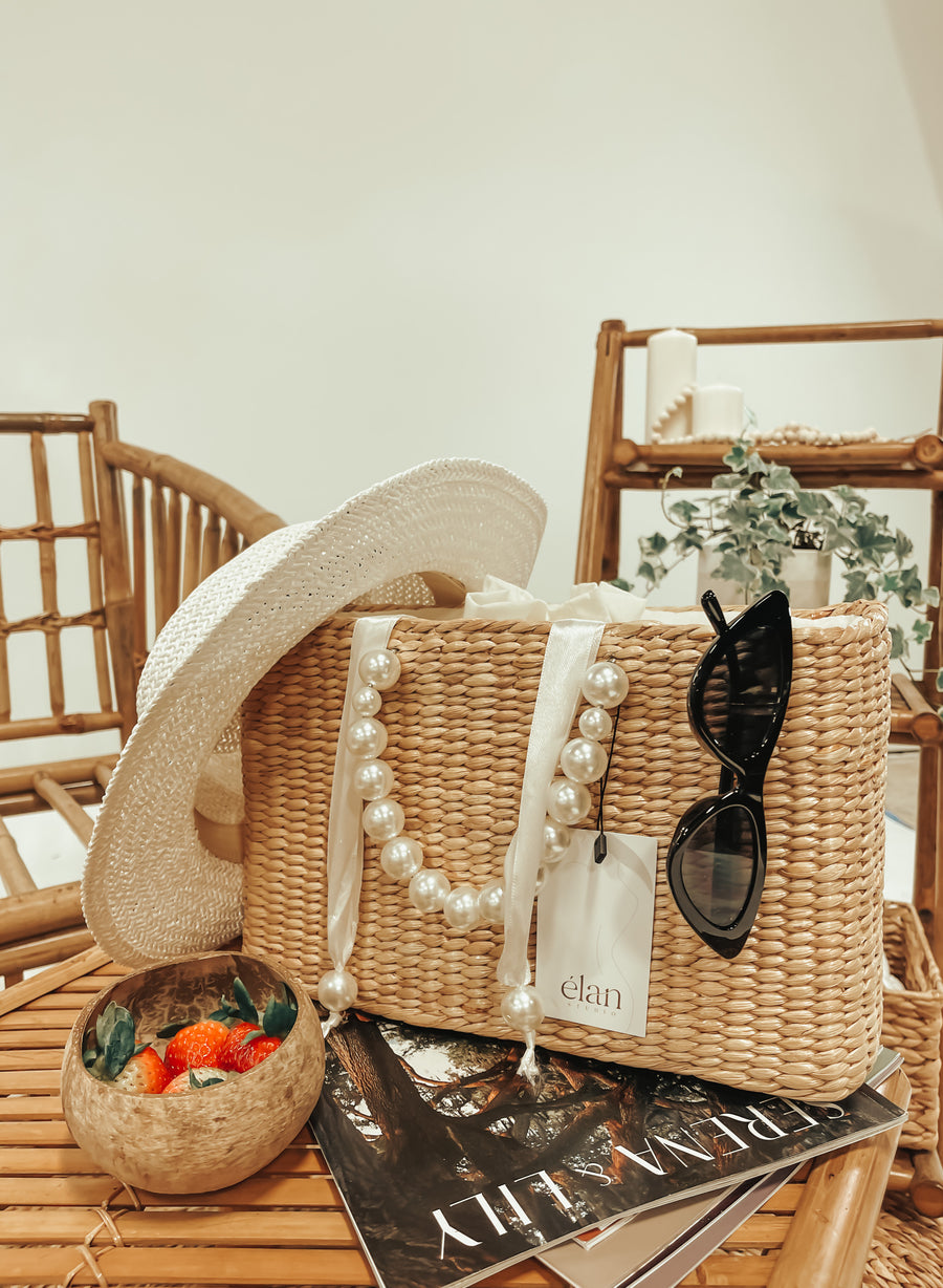 Beach Straw Tote